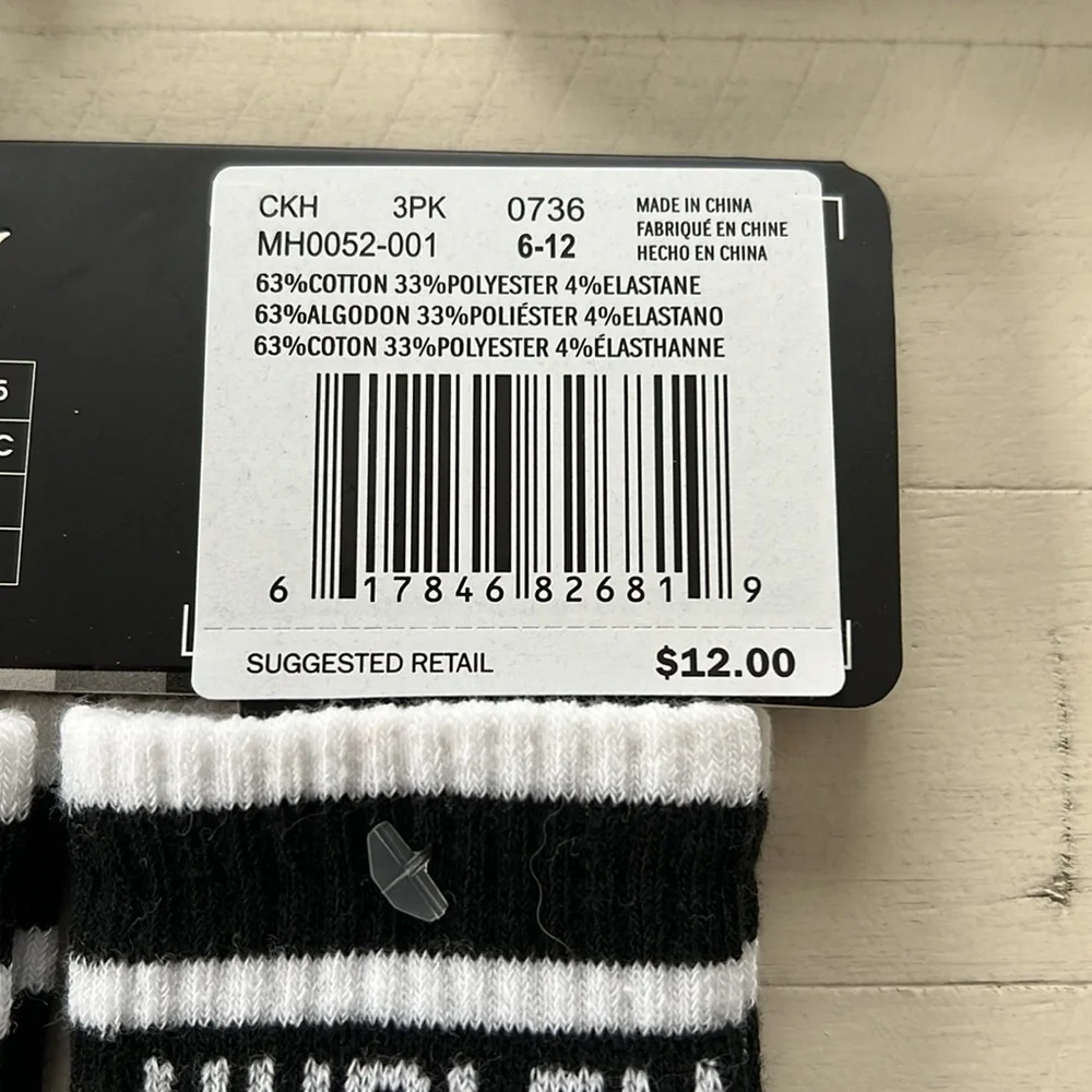 NWT 9 Pairs Hurley Grippy Socks 6-12 Months - Picture 3 of 5